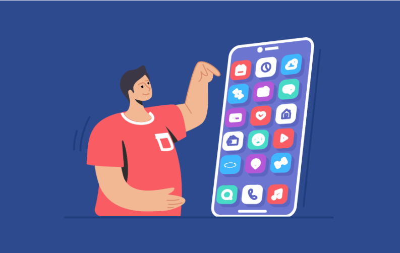 hide apps on iphone