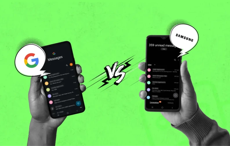 google messages vs samsung messages