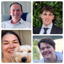Thumbnail of Fiona, Ben, Zoe and Hayden D.