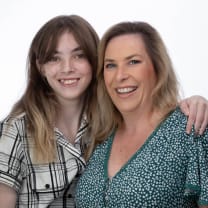 Thumbnail of Annette and Hannah C.