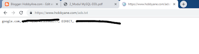 Cara Mengatasi Peringatan Ads.txt Adsense di Blogger