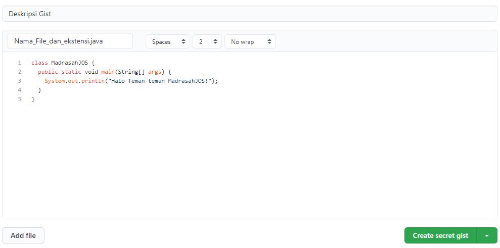 Cara Memasang Kode Snippet Di Blog Dengan Mudah