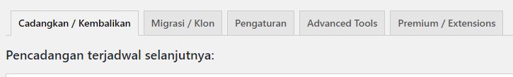Cara BackUp WordPress Dengan Mudah