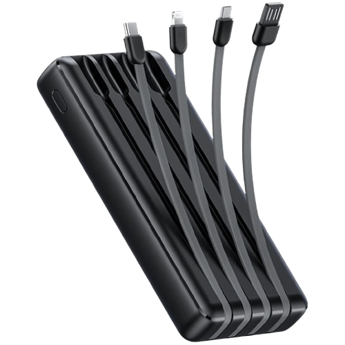 Oraimo Slice Link 10000mah Power Bank, 3 Built-In Cables (opb-P5101)