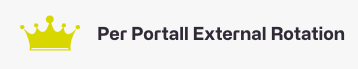  Per Portall External Rotation