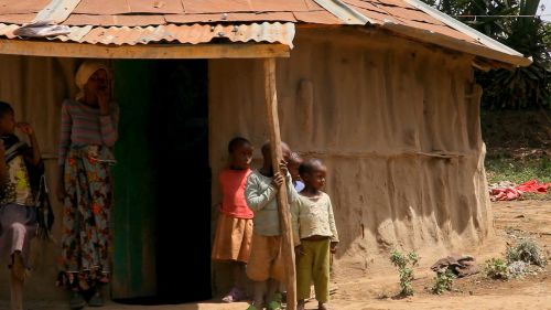 Maasai children