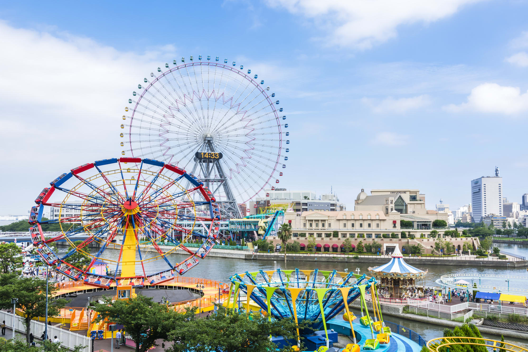 Yokohama Cosmo World Photogenic Spot in Yokohama