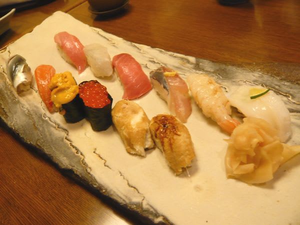 Tsukiji Sushi Sei No1 menu “ chef’s choice”