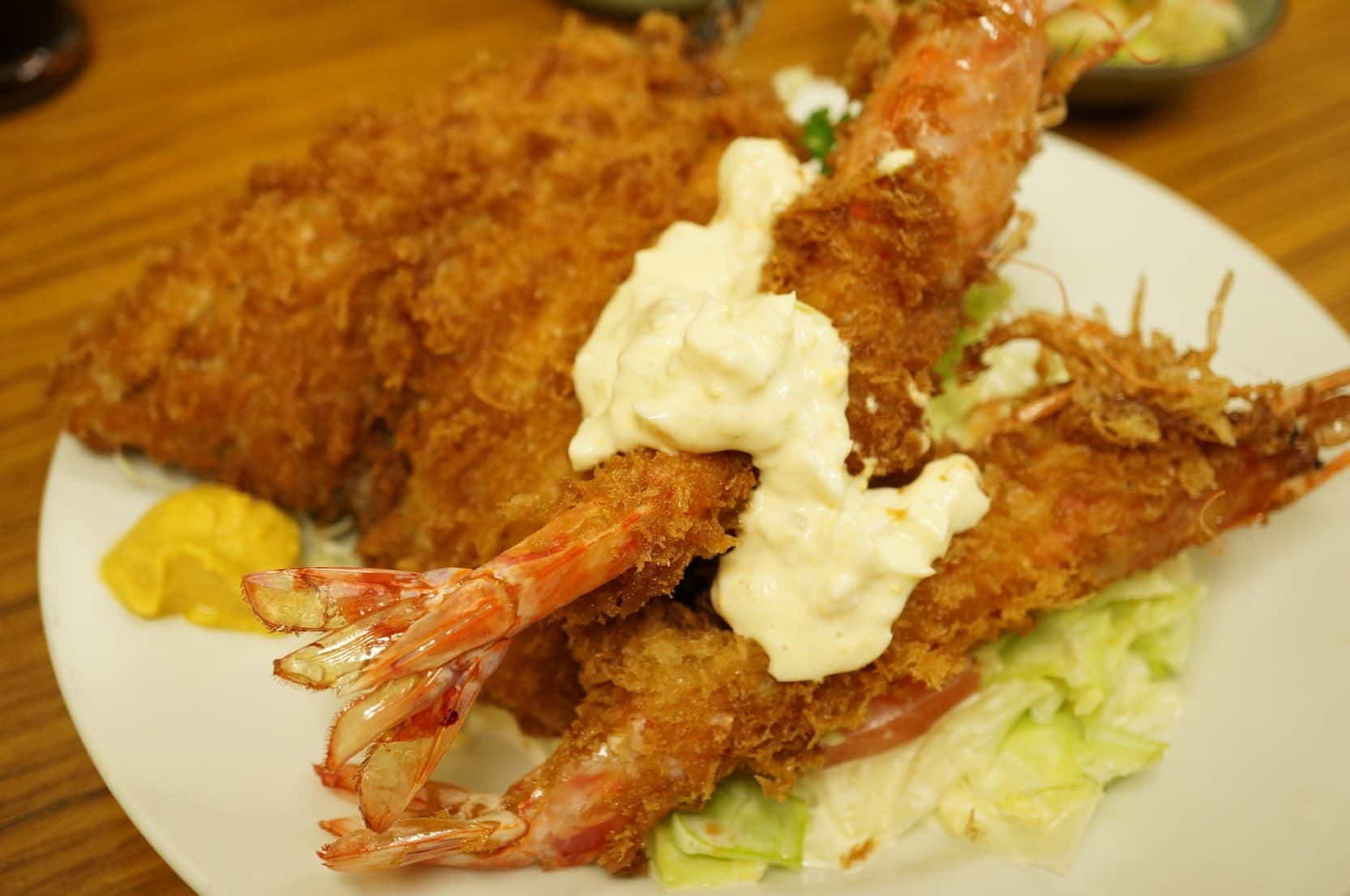 “Flied Prawn”, You Can Enjoy the flavor of a Wild Prawn.