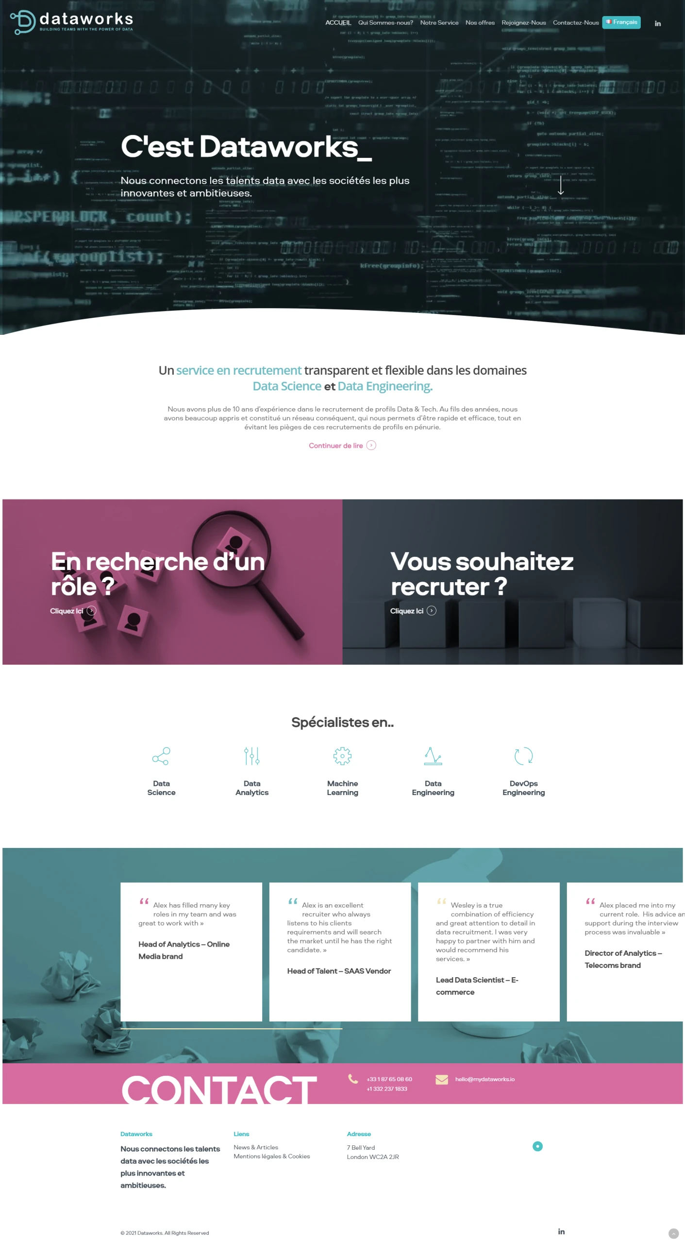 MagiTech work example site