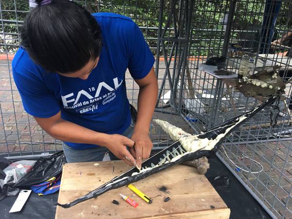 Fotografía de Ecología inspira esculturas en el Parque Lineal de Guayaquil