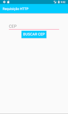 App para consumir CEP