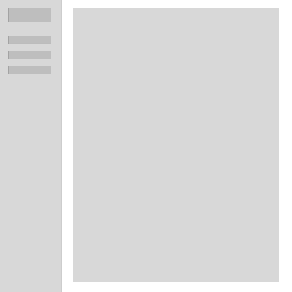 Segundo wireframe com modificação de layout