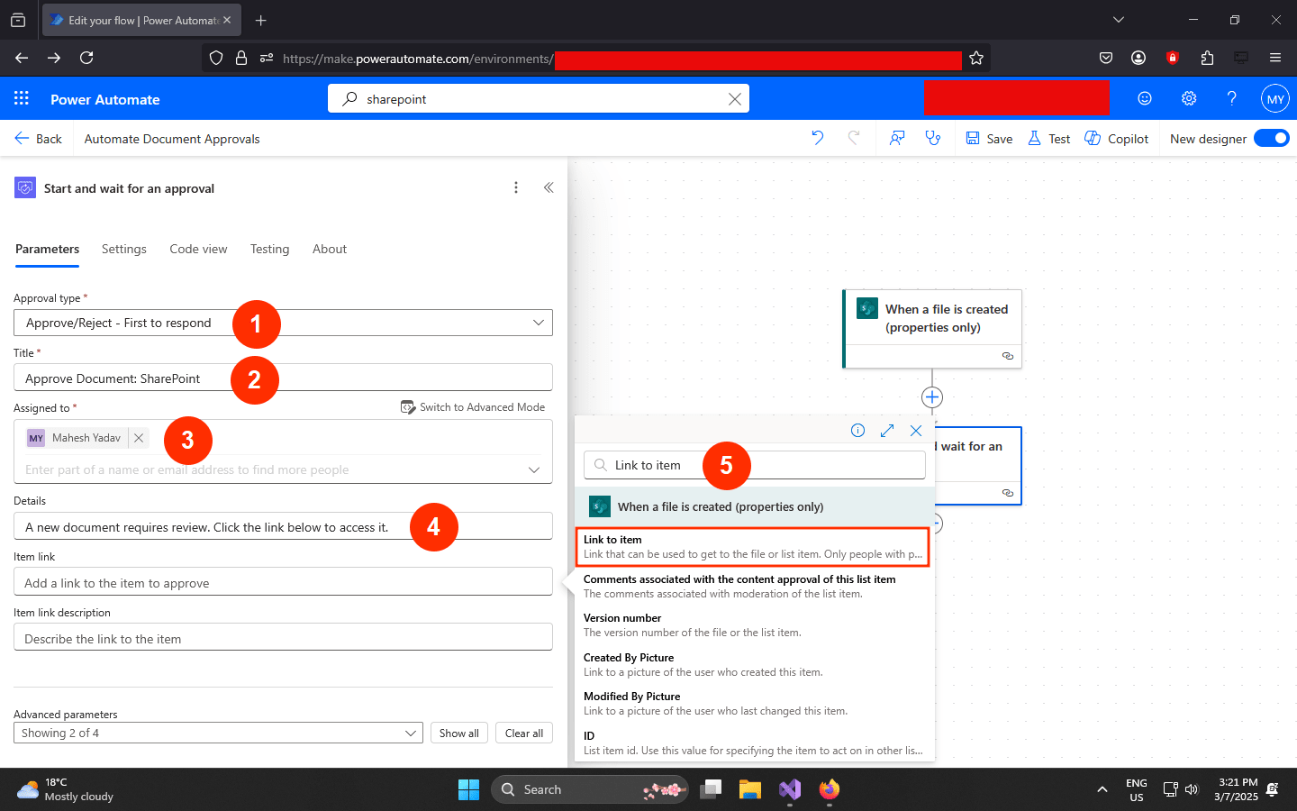 Configure Approval Action Automation
