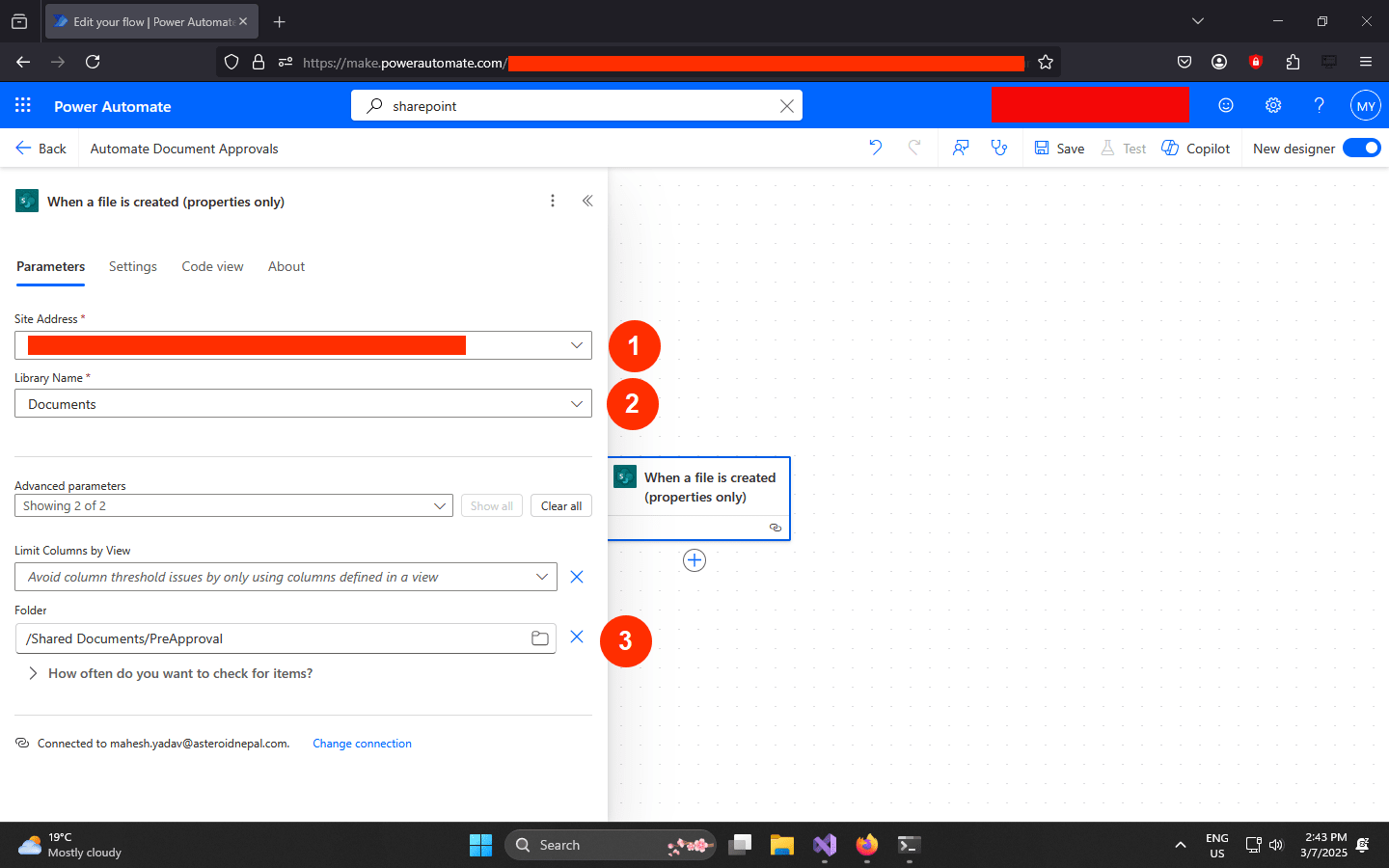 Configure Document Approval Automation