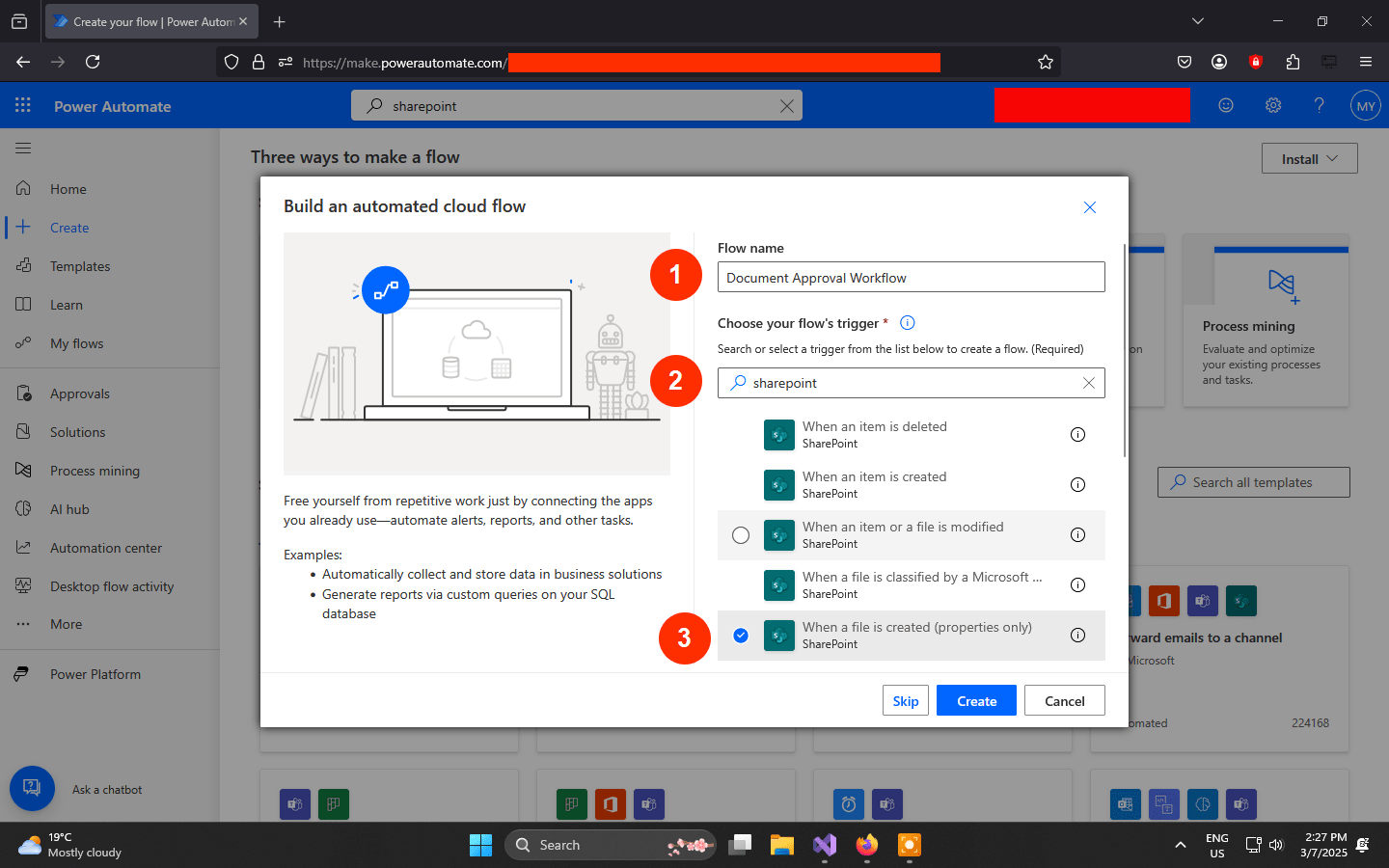 Creating Document Approval Automation
