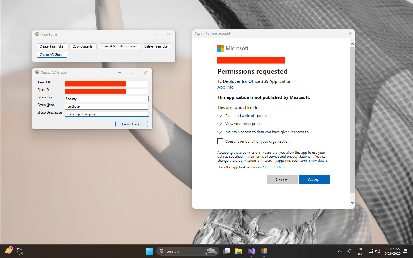 "Authentication"