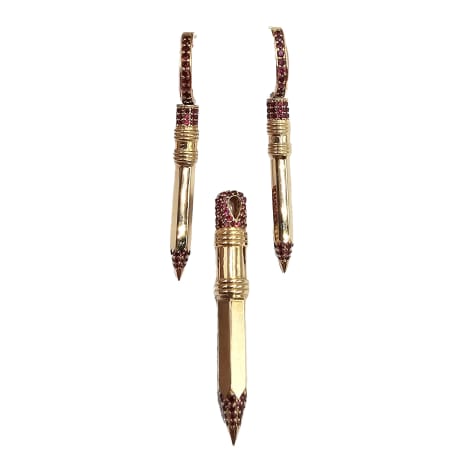 18K Pencil Half Set