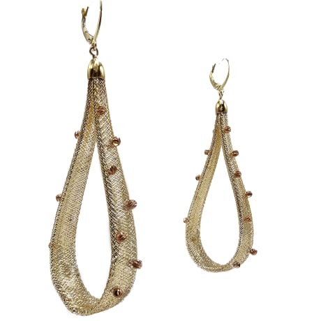 18K Loop Mesh Earrings