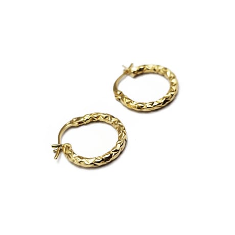 18K Classic Huggie Earrings