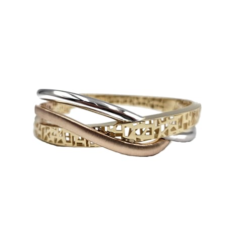 18K Oceanic Bangle & Ring