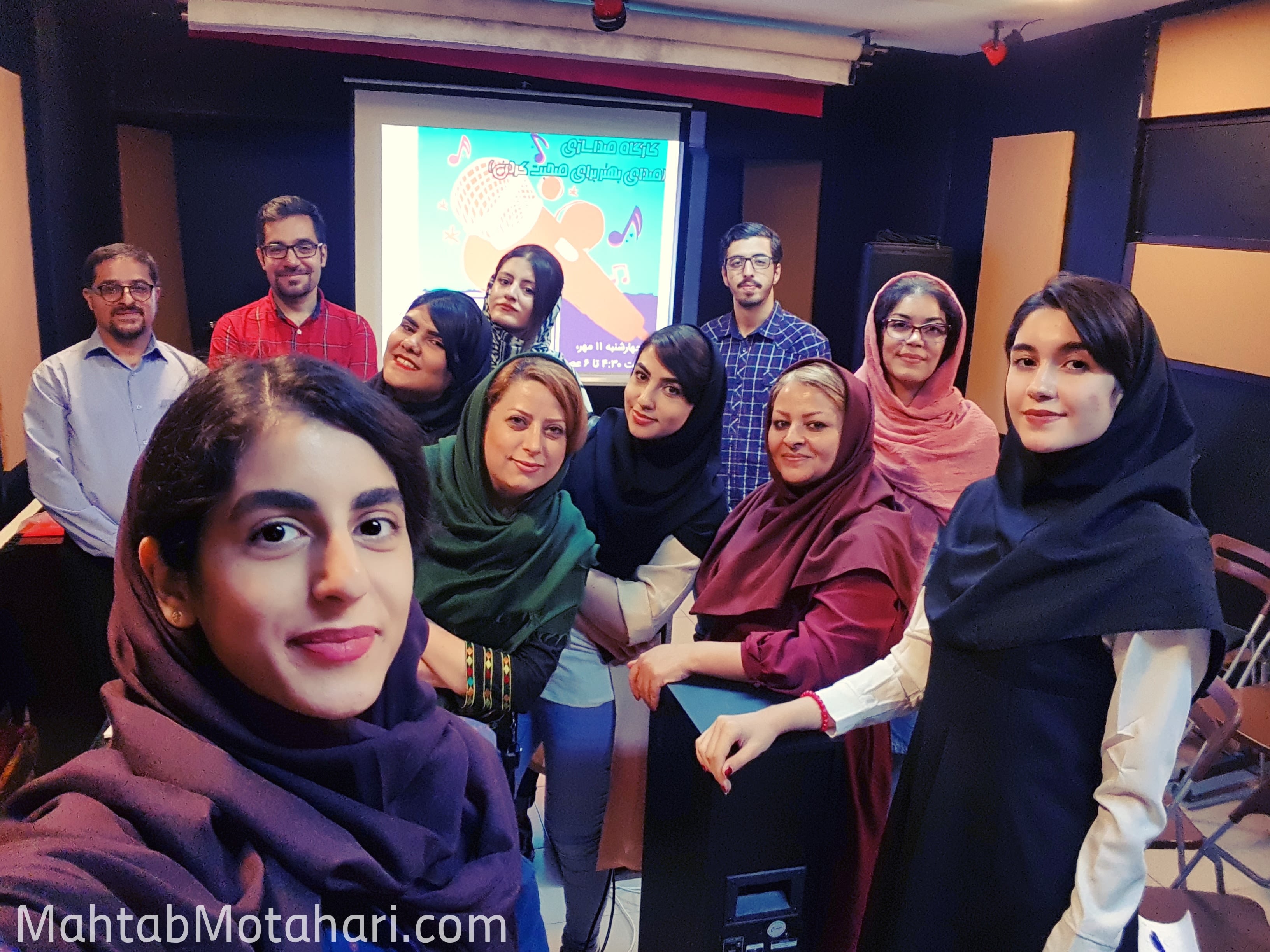 اولین کارگاه صداسازی