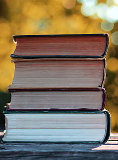 stack of books