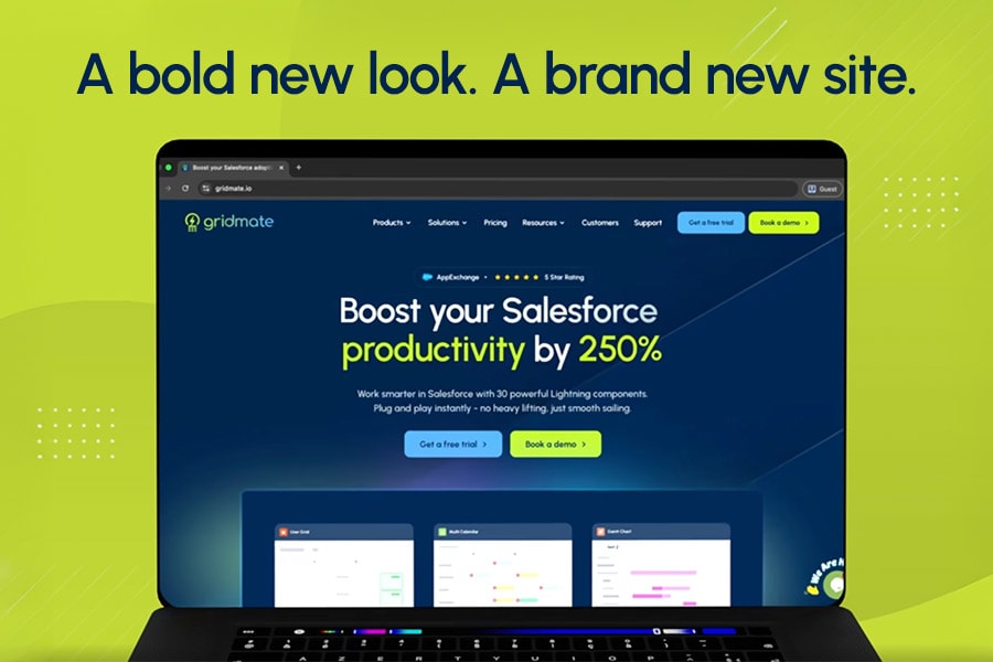 A bold new look. A brand new site.