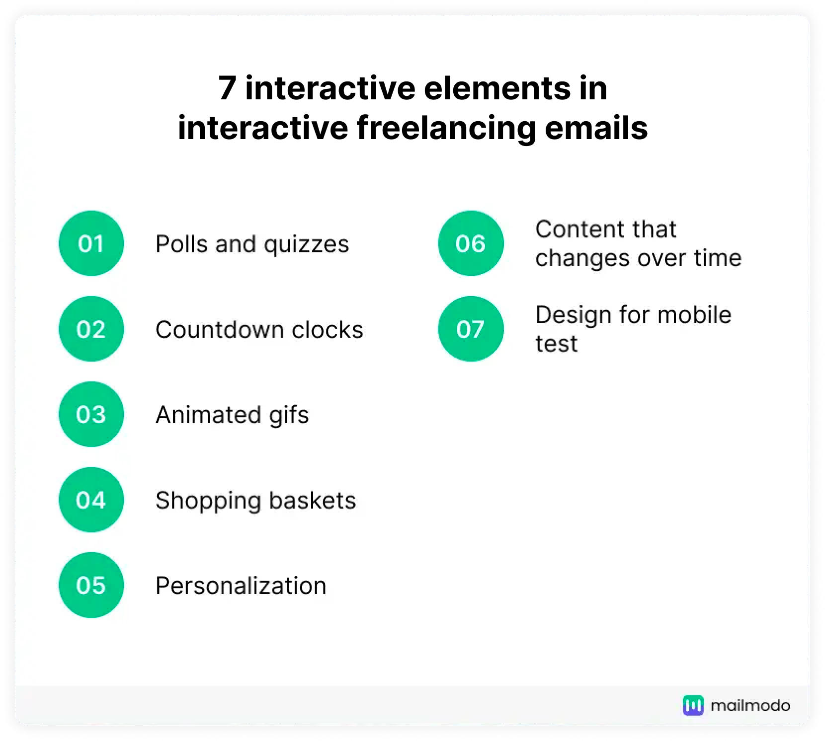 7 interactive element example