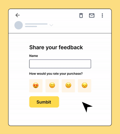 https://res.cloudinary.com/mailmodo/image/upload/f_auto,q_100/v1742492936/strapi/Feedback_Form_7643e5196a.gif FeedbackForm.gif