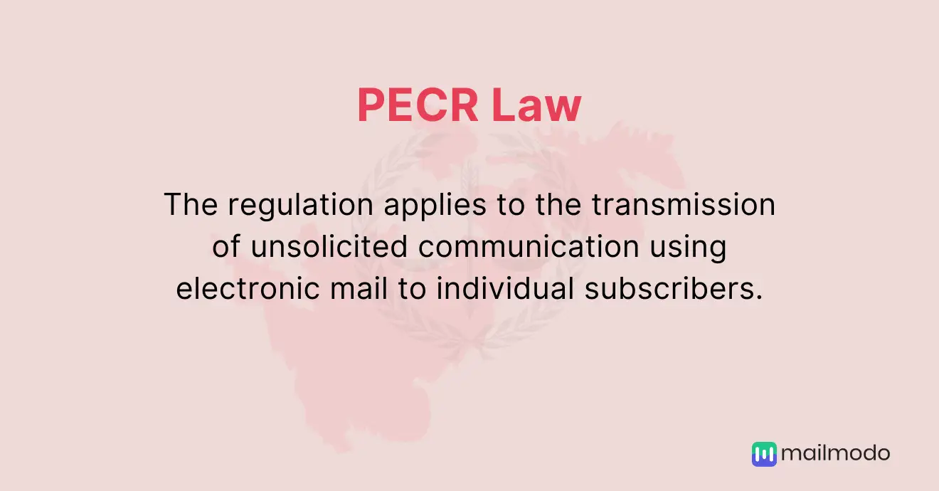 PECR law