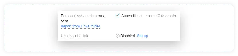 File attachment popup