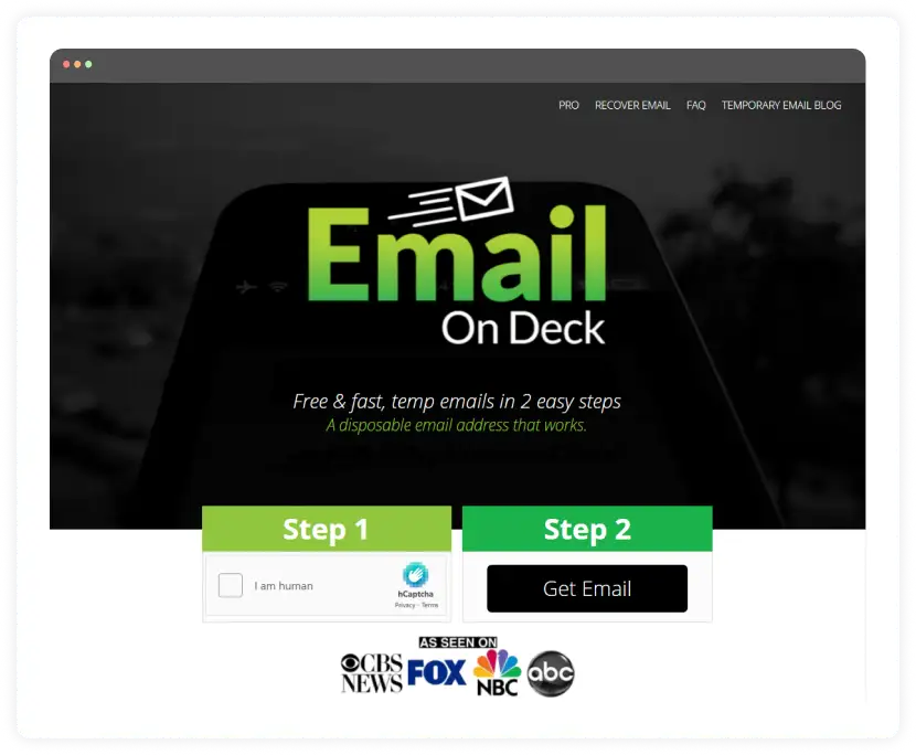 EmailOnDeck - Free Temporary Email