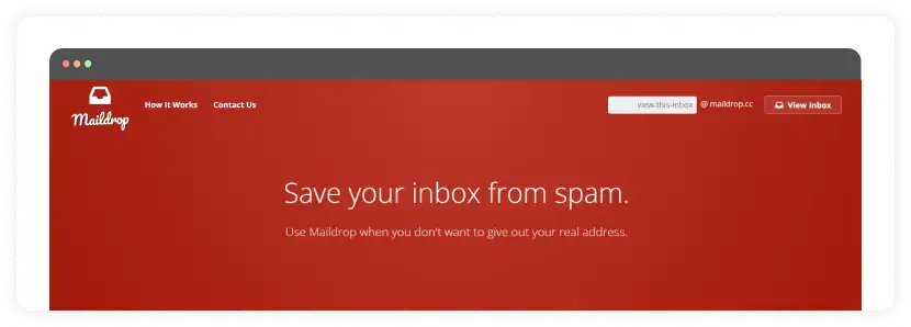 Maildrop - Free Disposable Email Address