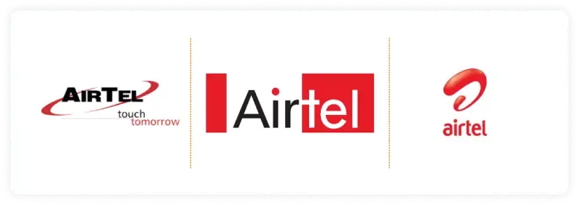 Airtel rebranded logos