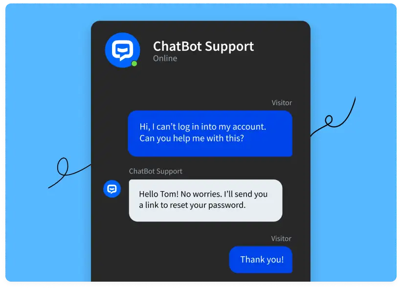 Add a chat option to your site