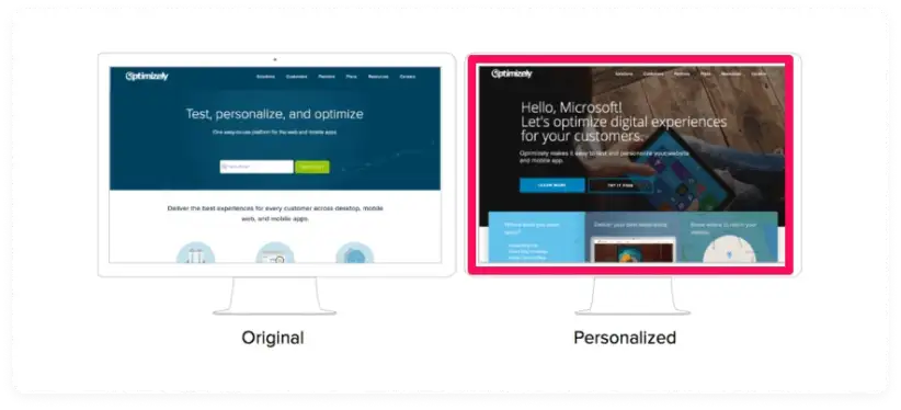 Personalize your homepage