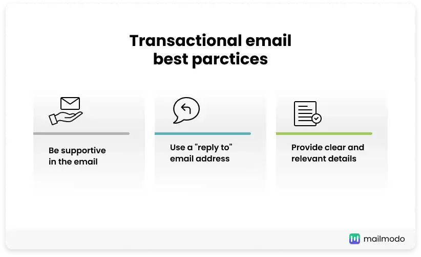 Transactional email best practices