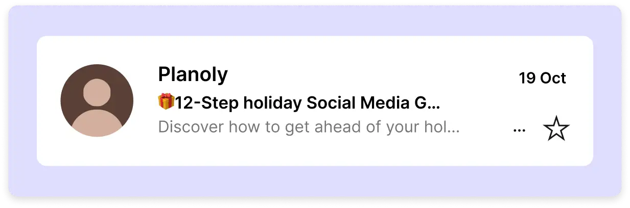 Preview text: Discover how to get ahead of your hol...