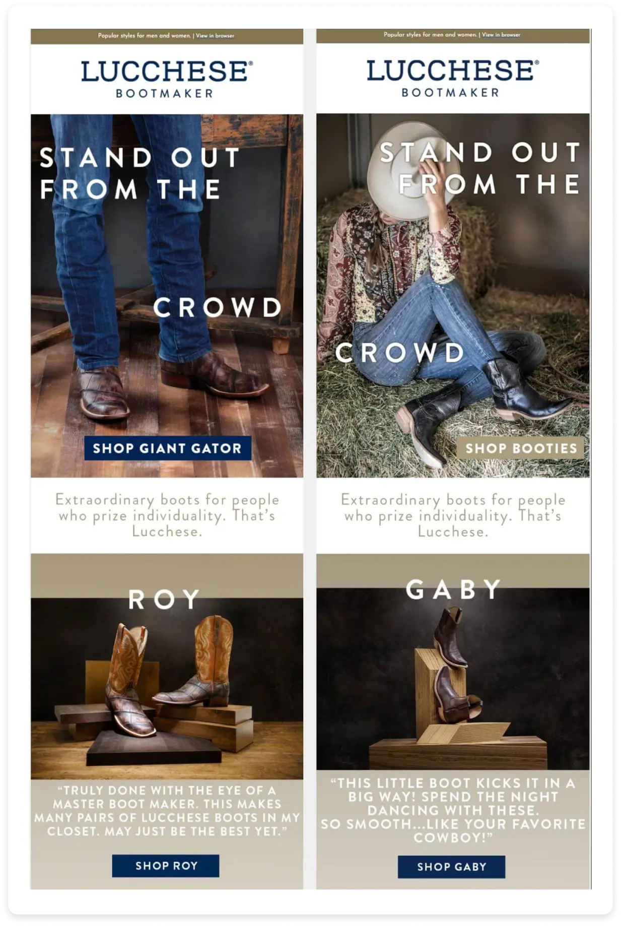 Lucchese customer segmentation