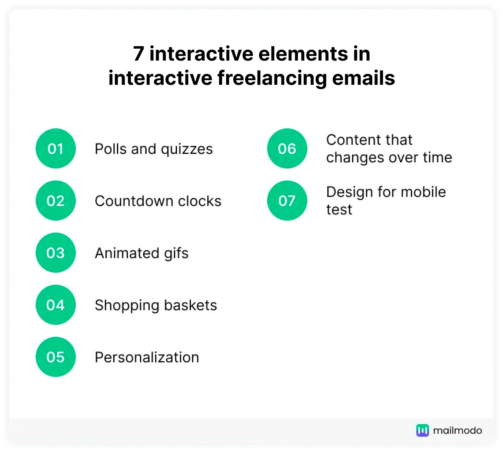 7 interactive element example