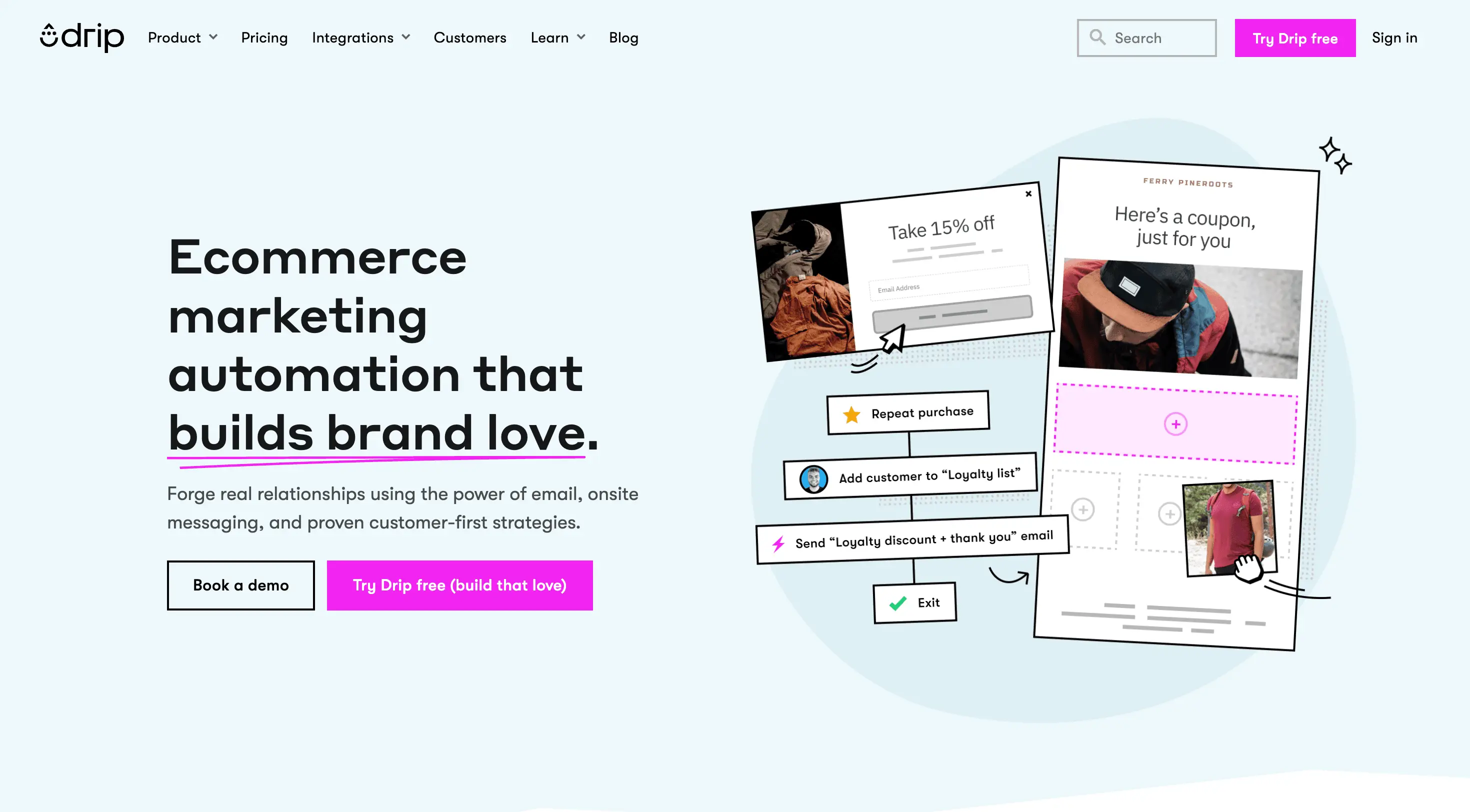 Drip - Marketing Automation that Builds ecommerce Brand Love