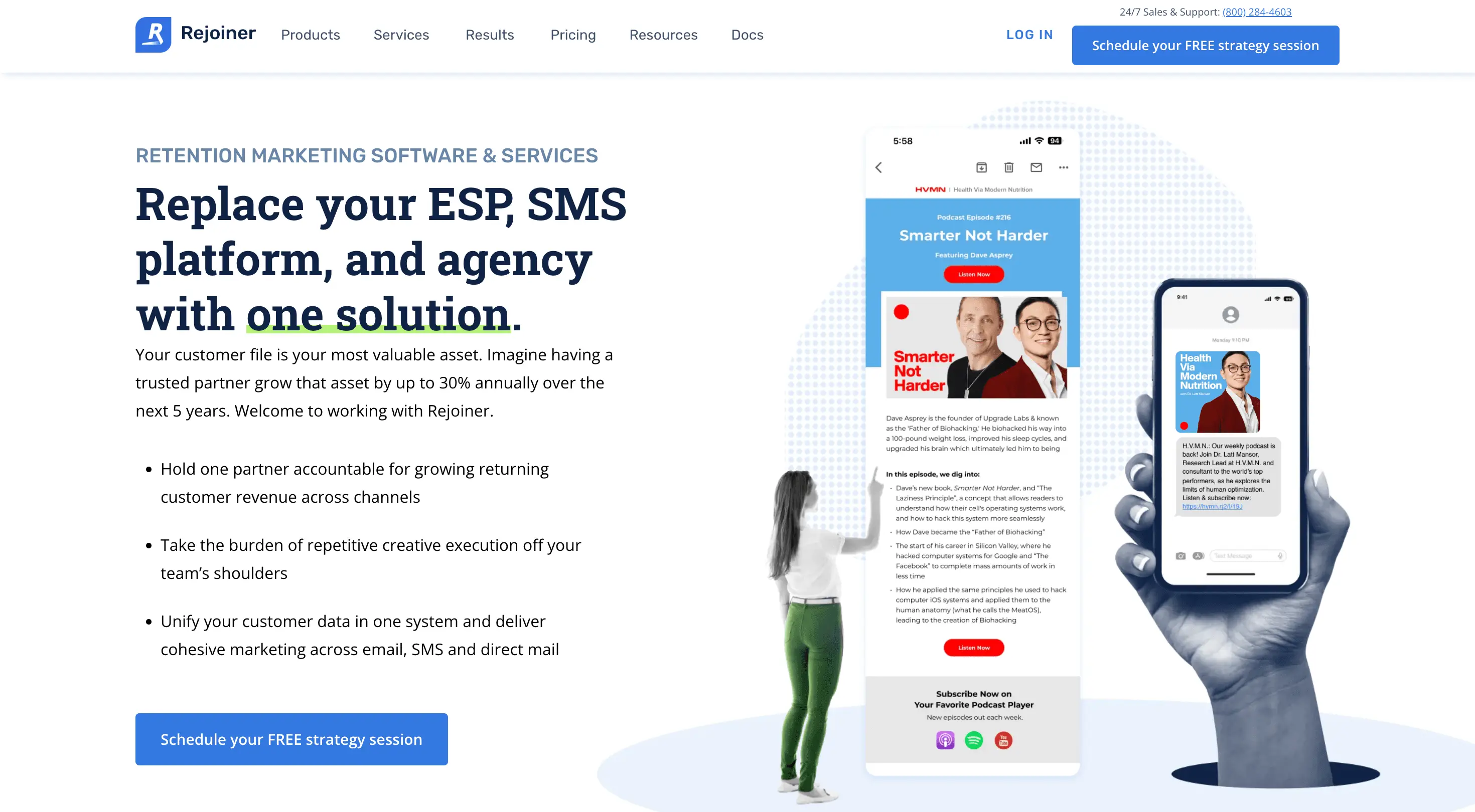 Rejoiner - Email and SMS Marketing Software