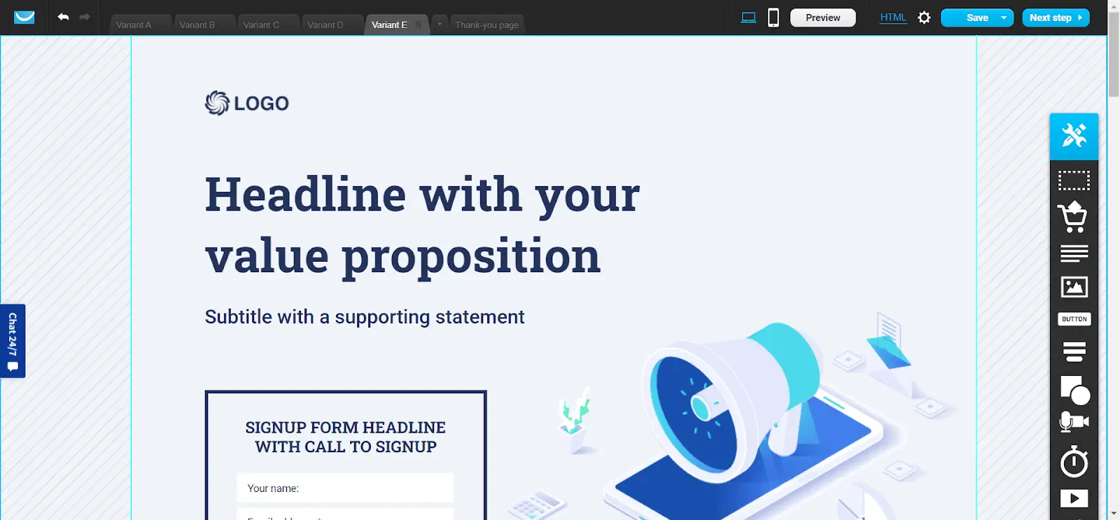 GetResponse Landing Page Builder.png