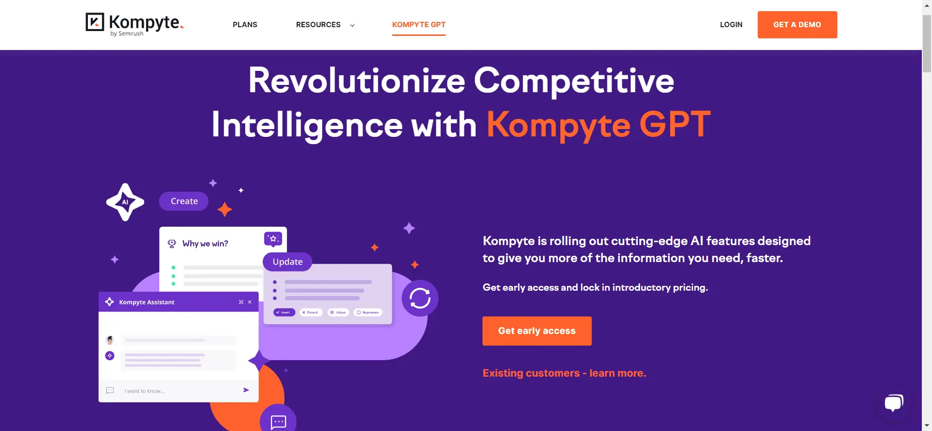 Kompyte by Smerush an AI competitor research tool