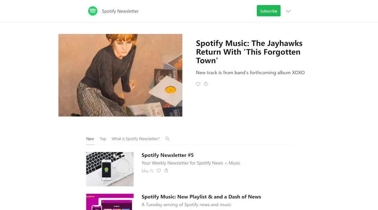 Spotify example