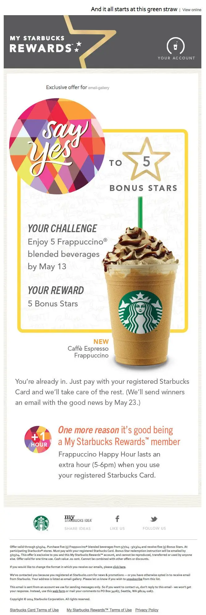 Starbucks example