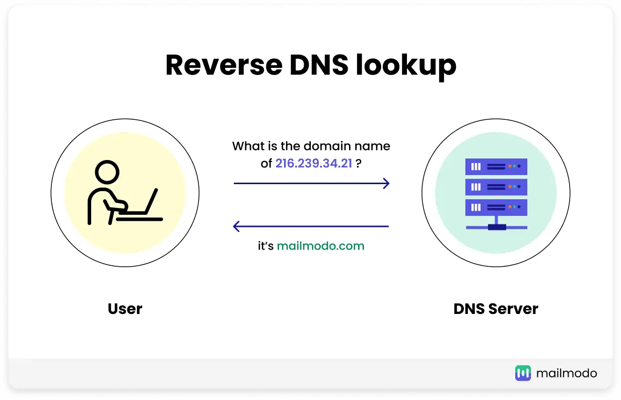 Reverse DNS lookup