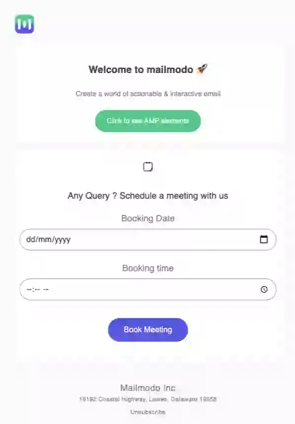 Multi-step Demo Booking Email 