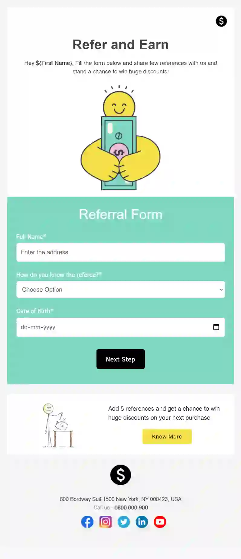 Referral Email Template